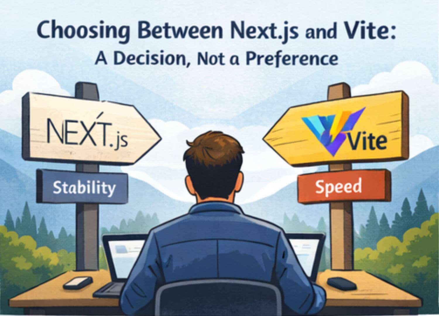 Choosing Between Next.js and Vite: A Decision, Not a Preference
